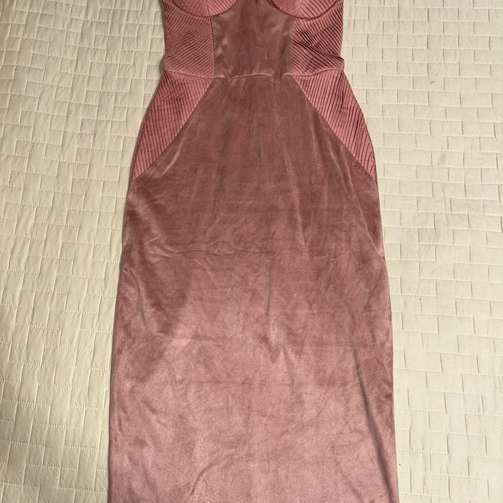 Elegant Pink Bodycon Dress